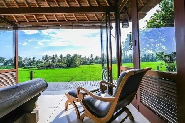 Luxury Villa, 2 Yatak Odası, Teras, Dağ Manzaralı (Villa Sungai)