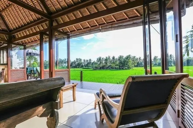 Luxury Villa, 2 Yatak Odası, Teras, Dağ Manzaralı (Villa Sungai)