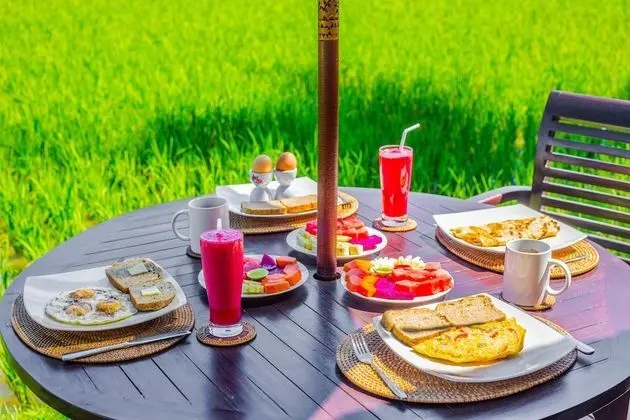 Luxury Villa, 2 Yatak Odası, Teras, Dağ Manzaralı (Villa Sungai)