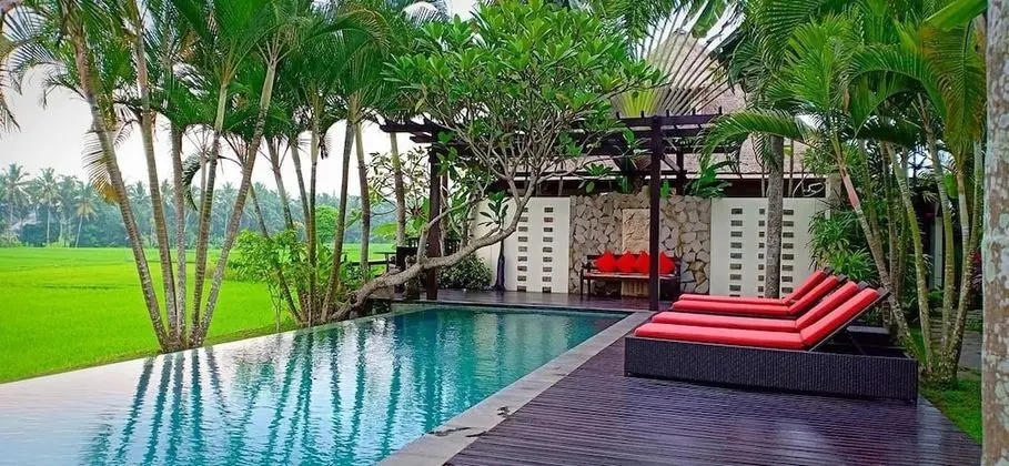 Luxury Villa, 2 Yatak Odası, Teras, Dağ Manzaralı (Villa Sungai)