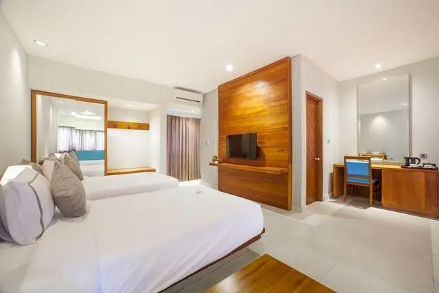 Deluxe Tek Büyük veya İki Ayrı Yataklı Oda (2 Twin Beds)