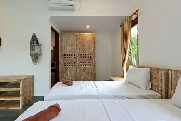 Design Bungalov, 3 Tek Kişilik Yatak, Sigara İçilmez, Küçük Mutfak