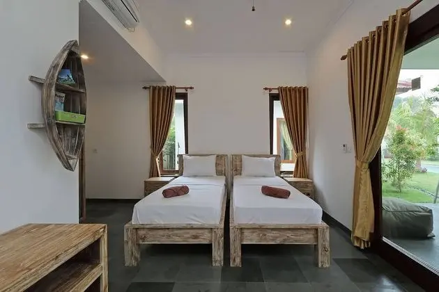 Design Bungalov, 3 Tek Kişilik Yatak, Sigara İçilmez, Küçük Mutfak