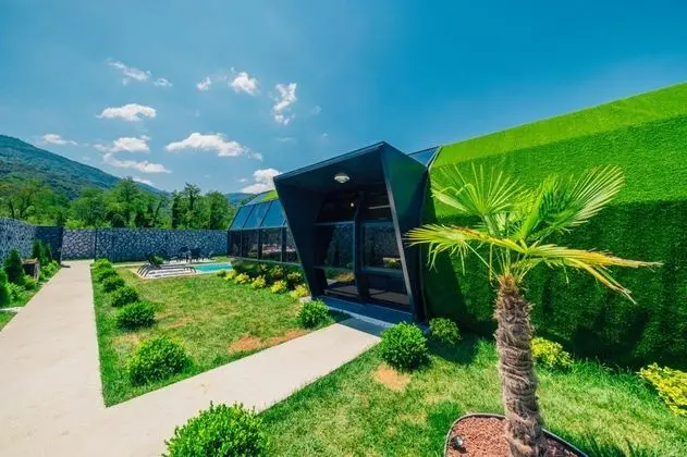 Bungalow, Dağ Manzaralı, Isıtmalı Özel Havuzlu