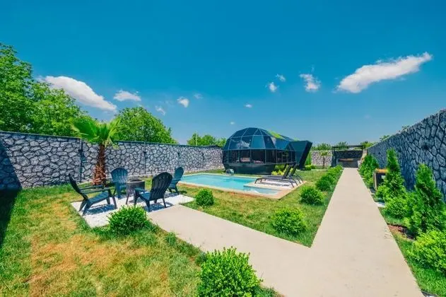 Bungalow, Dağ Manzaralı, Isıtmalı Özel Havuzlu