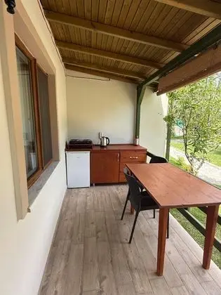 Bungalow, Bahçe Manzaralı, Balkonlu