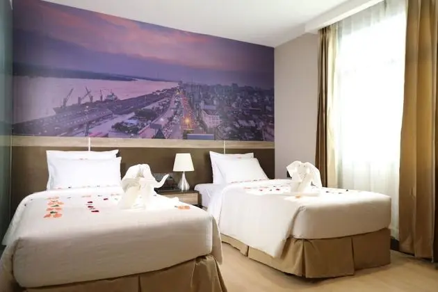 Deluxe Tek Büyük veya İki Ayrı Yataklı Oda, 1 Çift Kişilik veya 2 Tek Kişilik Yatak, Danışma