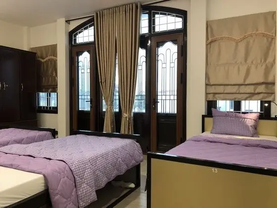 Bed in 6-Beds Dormitory Room with Balcony (304)