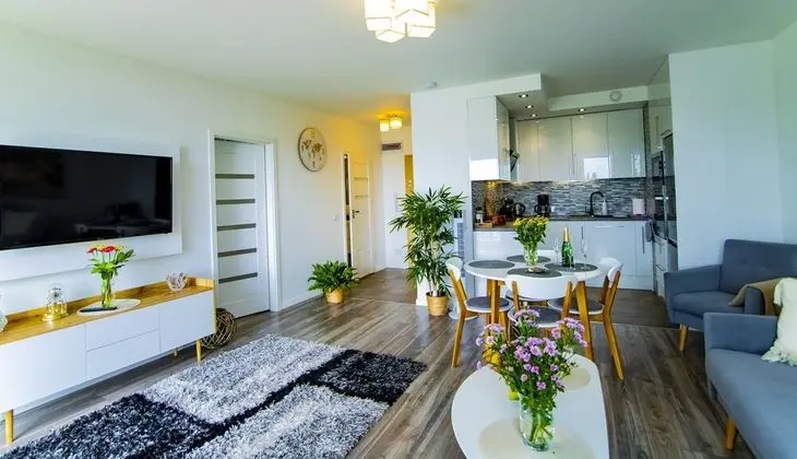 Apart Daire, Koy Manzaralı (Apartament Bałtyk 5/45 Bay View)