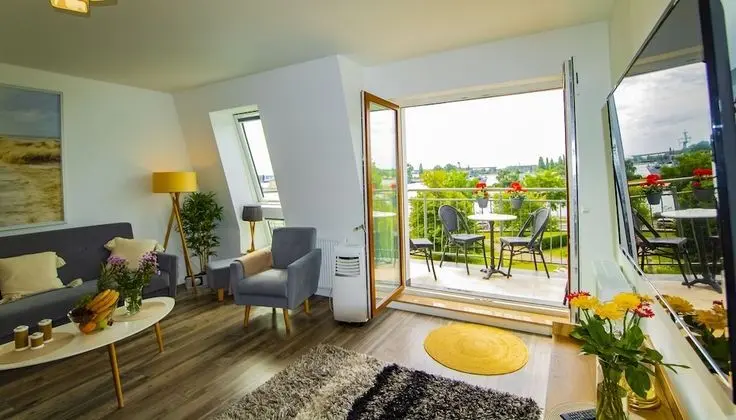 Apart Daire, Koy Manzaralı (Apartament Bałtyk 5/45 Bay View)