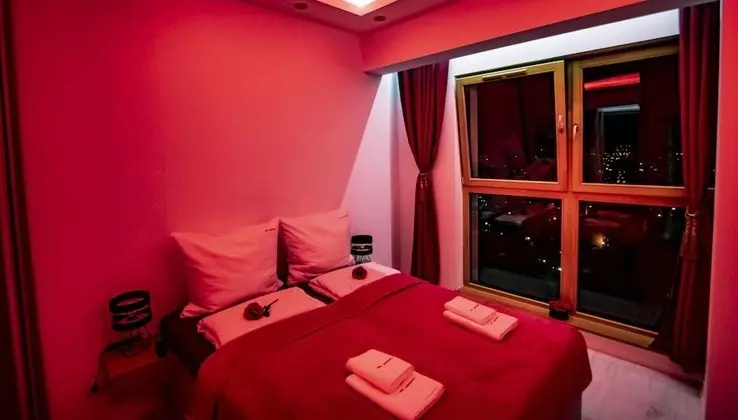 Panoramic Çatı Katı Süiti (Penthouse), 1 Yatak Odası, Küvet, Deniz Manzaralı
