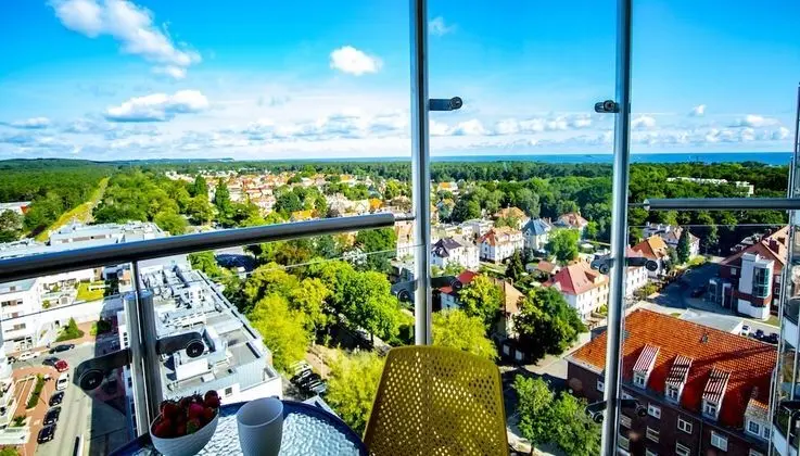 Panoramic Çatı Katı Süiti (Penthouse), 1 Yatak Odası, Küvet, Deniz Manzaralı