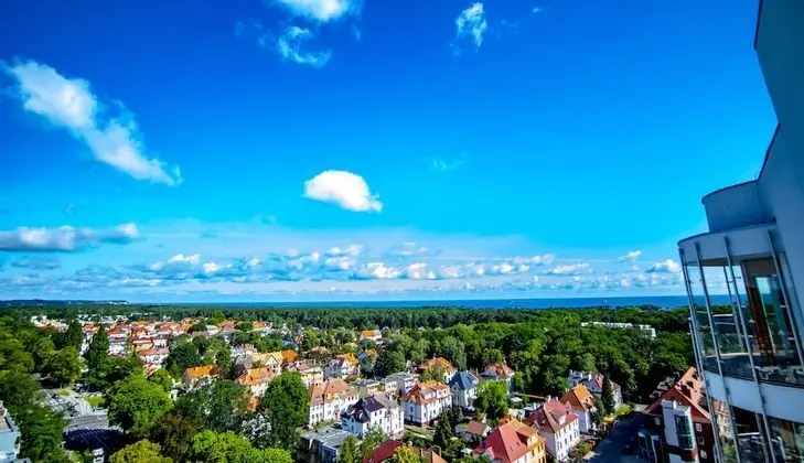 Panoramic Çatı Katı Süiti (Penthouse), 1 Yatak Odası, Küvet, Deniz Manzaralı