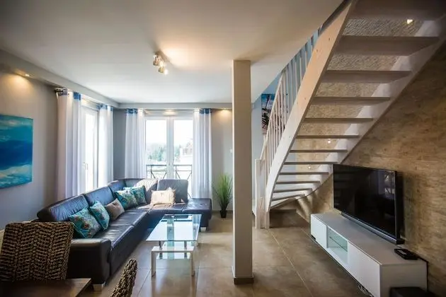 Premium Apartment, Multiple Beds, Partial Sea View