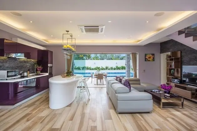 Family Villa, 5 Yatak Odası, Plaj Kenarı