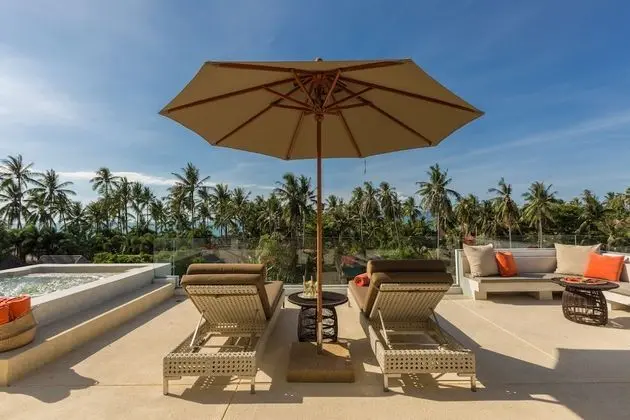 Luxury Villa, 6 Yatak Odası, Kısmi Deniz Manzarası, Plaj Kenarı