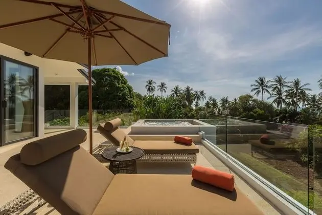 Luxury Villa, 6 Yatak Odası, Kısmi Deniz Manzarası, Plaj Kenarı
