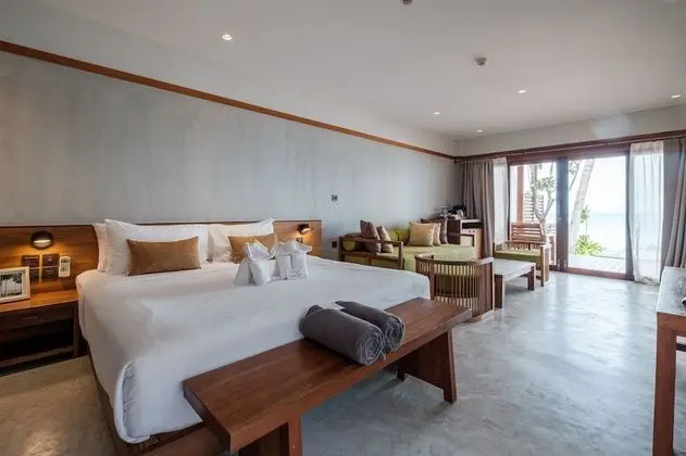 Beachfront villa, 1 Bedroom with private pool