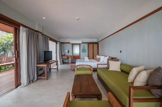 Beachfront villa, 1 Bedroom with private pool