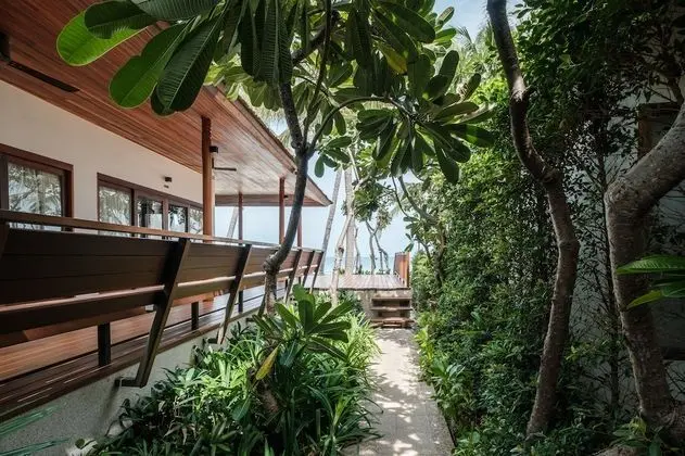 Beachfront villa, 1 Bedroom with private pool