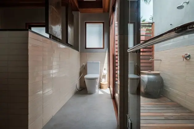 Beachfront villa, 2 bedrooms with private pool