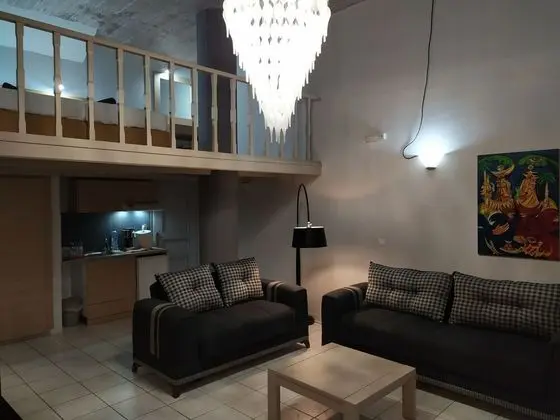 Apart Daire, 1 Yatak Odası, Havuz Manzaralı (Split level)