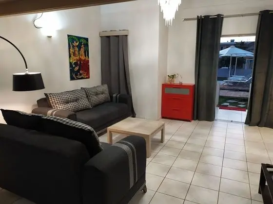 Apart Daire, 1 Yatak Odası, Havuz Manzaralı (Split level)