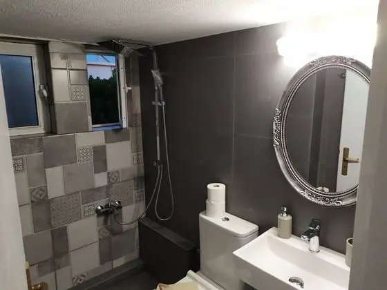 Apart Daire, 1 Yatak Odası, Havuz Manzaralı (Split level)