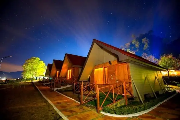 Swiss Tent With Garden View