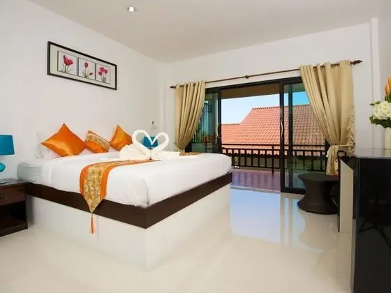 Jungle House furthest away from the beach with Double Bed