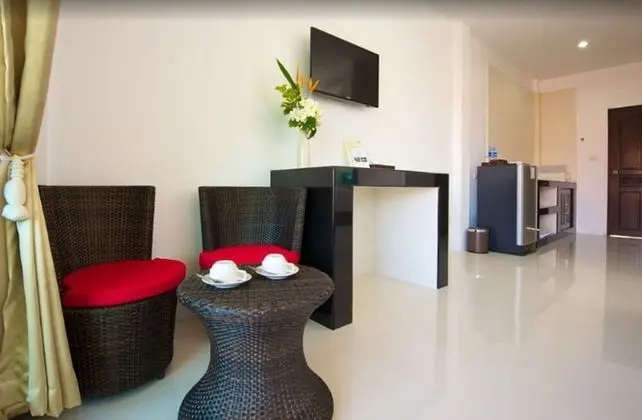 Jungle House furthest away from the beach with Double Bed