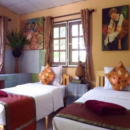 Bungalov, 2 Tek Kişilik Yatak