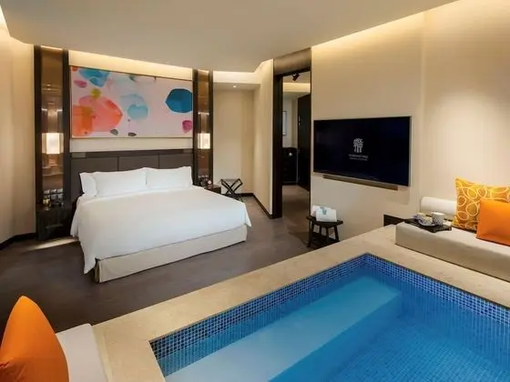 Süit, 1 En Büyük (King) Boy Yatak (Sanctuary Suite, Twin Tower View)