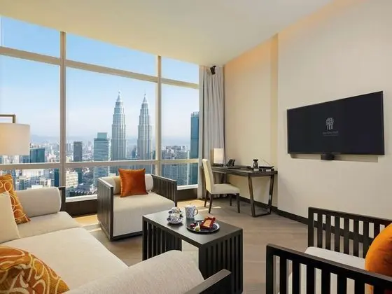 Süit, 1 En Büyük (King) Boy Yatak (Sanctuary Suite, Twin Tower View)