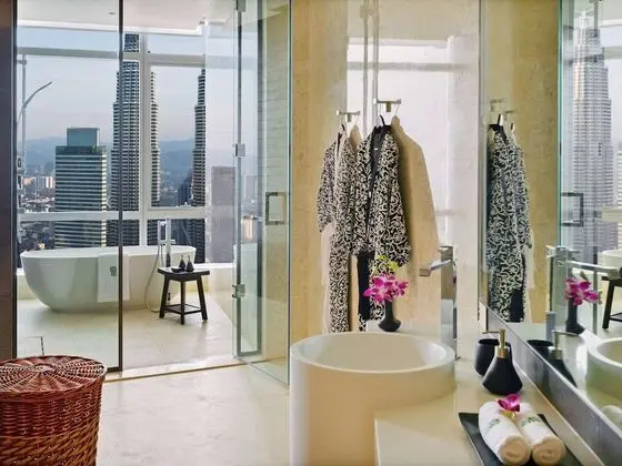 Süit, 1 En Büyük (King) Boy Yatak (Sanctuary Suite, Twin Tower View)