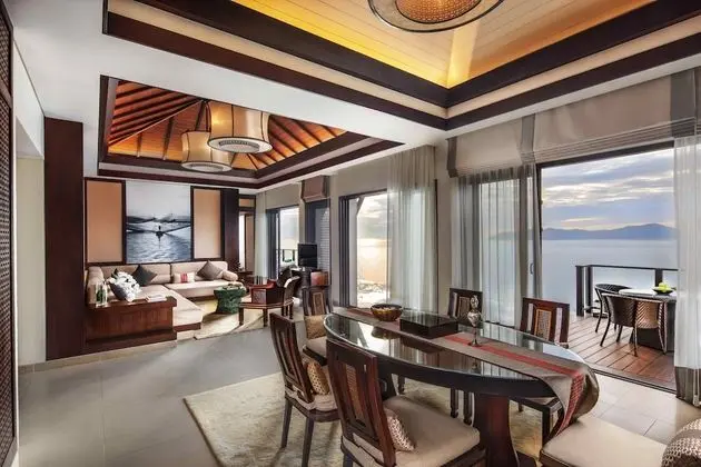 Three Bedroom Oceanview Pool Villa
