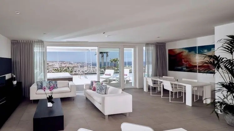 Süit, 2 Yatak Odası, Kişiye Özel Havuzlu, Deniz Manzaralı (Serenity Mar, Jacuzzi)