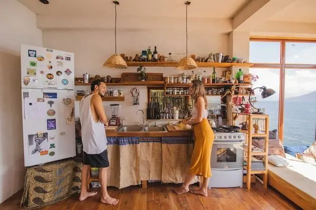 Design Dubleks, 2 Yatak Odası, Göl Manzaralı, Denize Sıfır