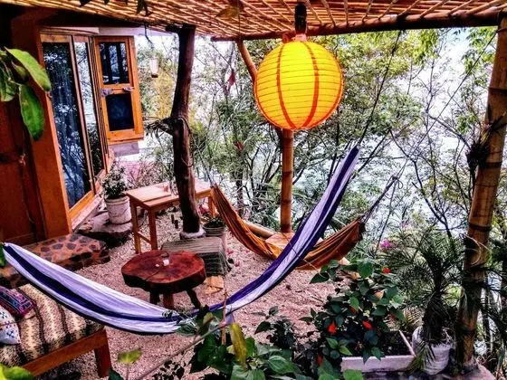 Romantic Stüdyo Süit, 1 Büyük (Queen) Boy Yatak, Bahçe Manzaralı, Göl Kenarı