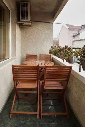 City Apart Daire, 2 Yatak Odası, Mutfak, Köşe