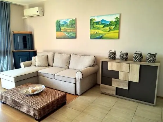 Apart Daire, 1 Yatak Odası, Bahçe Manzaralı, Avlu