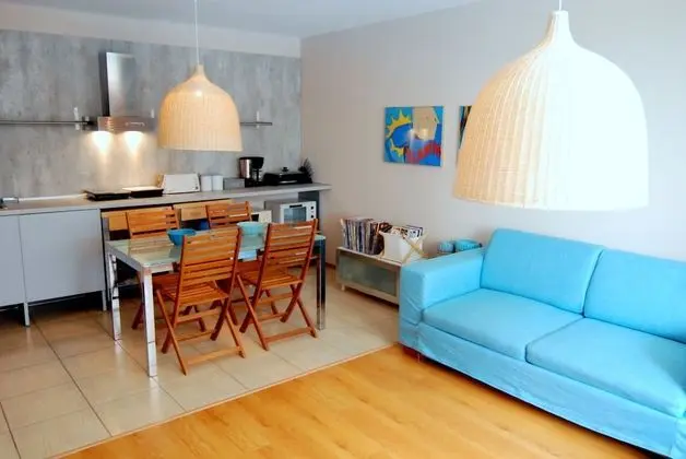 Design Apart Daire, 1 Yatak Odası, Teras, Havuz Kenarı