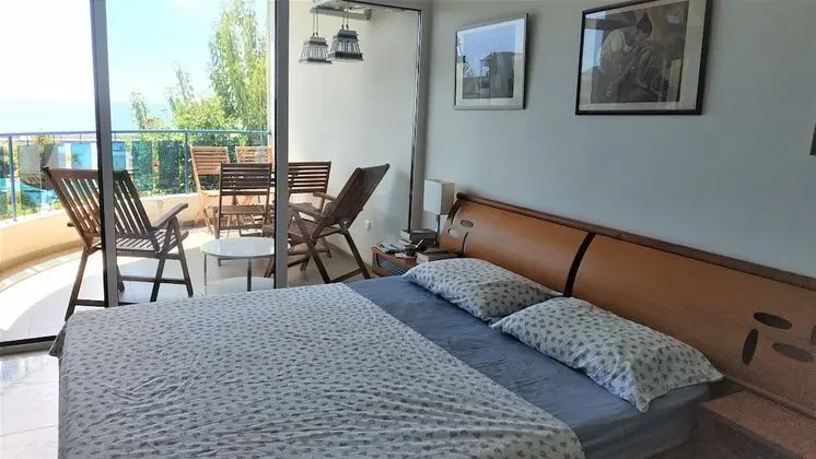 Design Apart Daire, 1 Yatak Odası, Deniz Manzaralı, Denize Sıfır