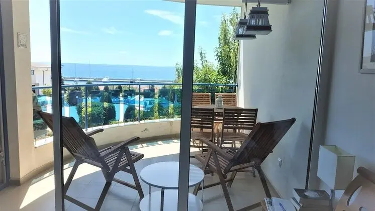 Design Apart Daire, 1 Yatak Odası, Deniz Manzaralı, Denize Sıfır