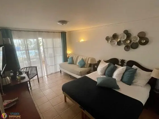 Panoramic Stüdyo Süit, Deniz Manzaralı, Havuz Kenarı (Barbadine 1011)