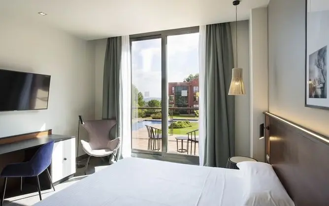 Deluxe Tek Büyük veya İki Ayrı Yataklı Oda, 1 Yatak Odası, Teras