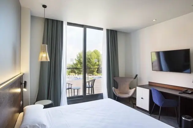 Deluxe Tek Büyük veya İki Ayrı Yataklı Oda, 1 Yatak Odası, Teras