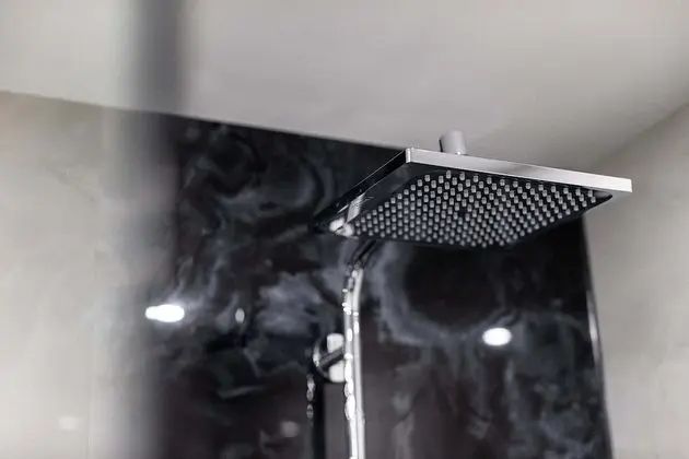 Comfort room with forest view