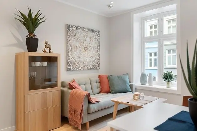 1 bedroom apartment, ground floor