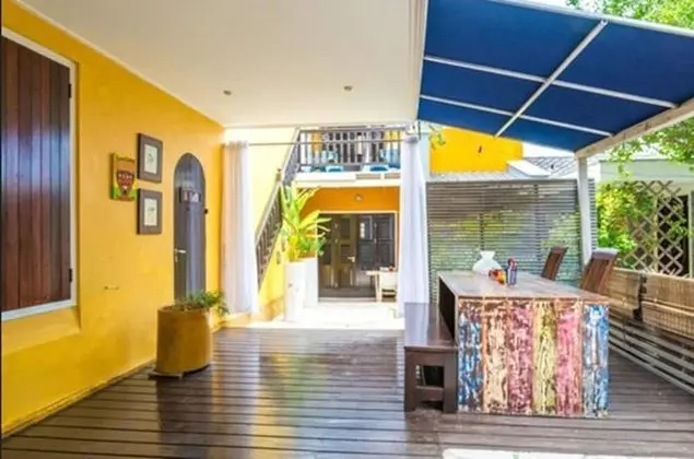 Deluxe Apart Daire, 1 Yatak Odası, Veranda, Bahçe Manzaralı